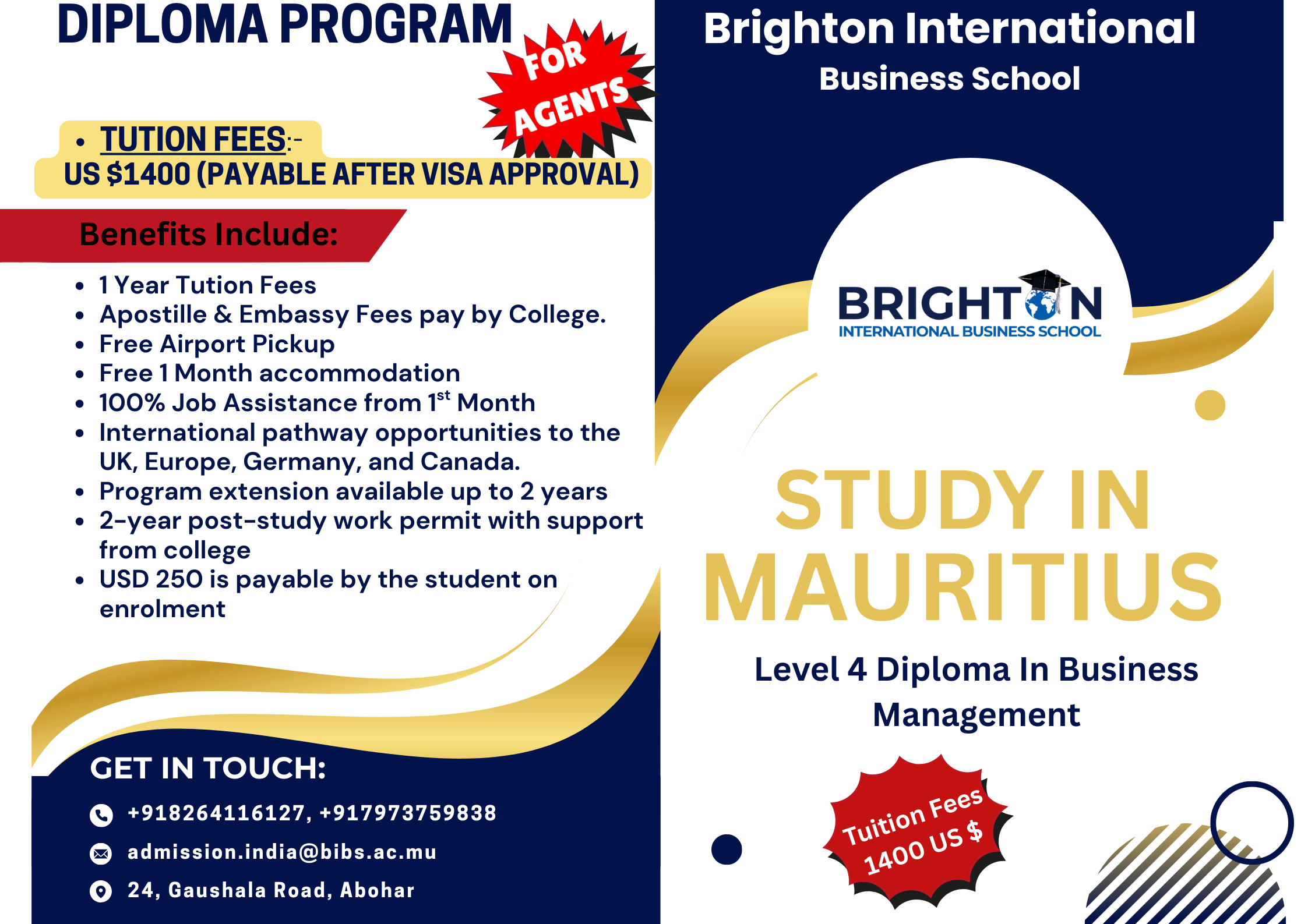 BIBS Mauritius Program